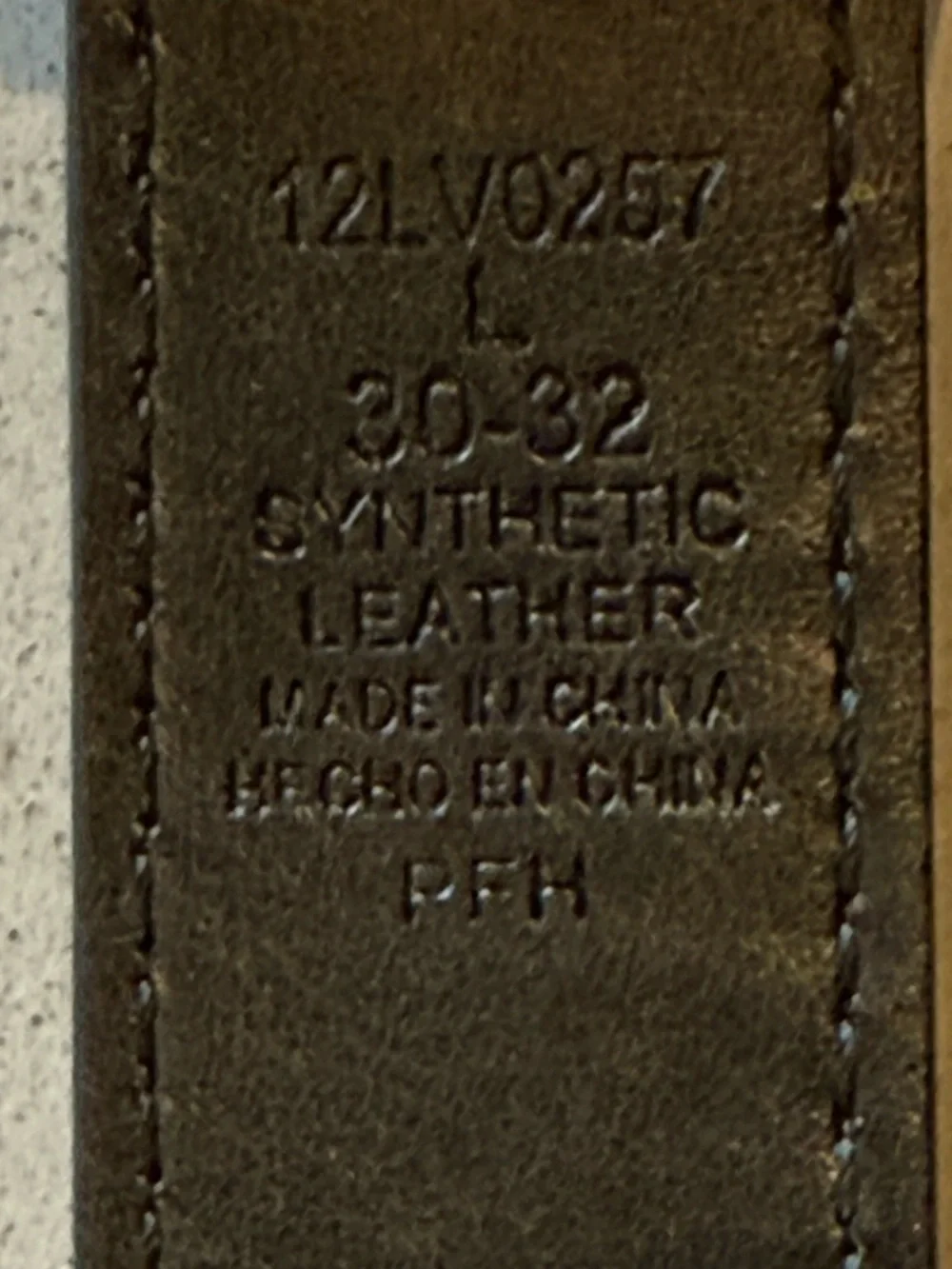 Reversible Levi’s Belt Size L (30-32)
